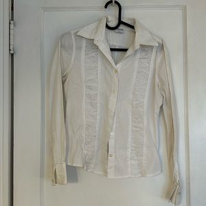 Armani blouse (white, S)